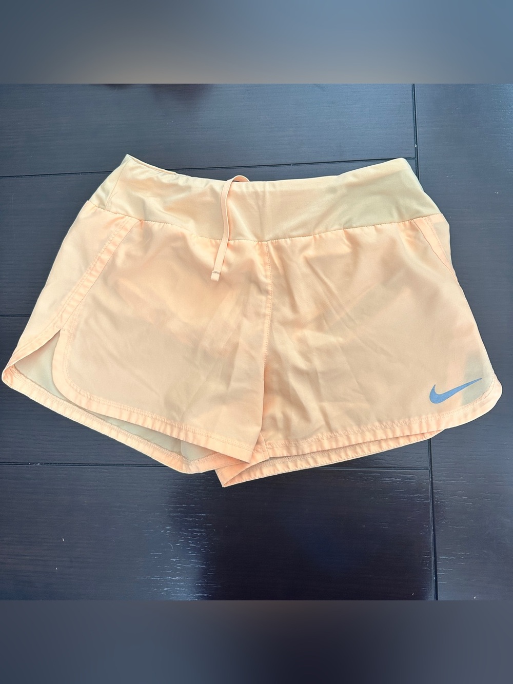 Nike Women’s Peach Dry Fit Performance Running Shorts